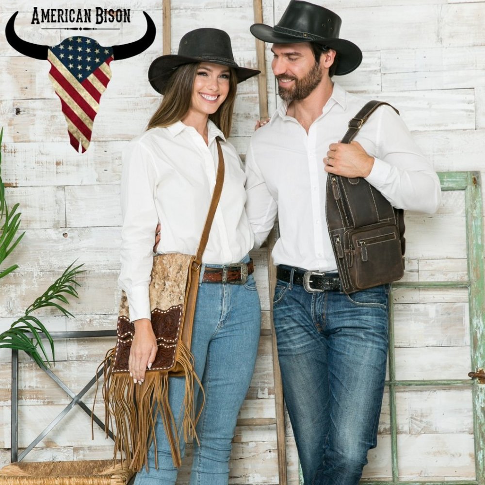Leather Impressions American Bison Belt